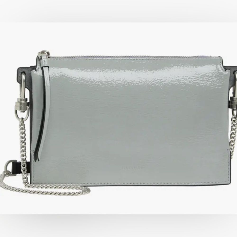 All Saints NWT Fletcher Leather Crossbody Bag